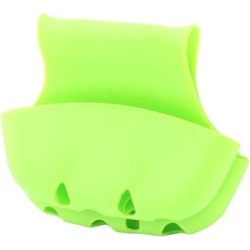 Saddle Style Sink Faucet Dish Washing Tool Sponge Drainer Holder Basket Green
