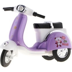1:18 Scale Mini Alloy Pull Back Motorcycle Vehicles Car Toy Gifts Purple