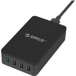 ORICO QSE-4U QC2.0 4-Port Desktop USB Charger for Smartphones and Tablets