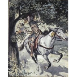 Posterazzi SAL999271 Absalom Hanging on the Oak Tree James Tissot 1836-1902 French Jewish Museum New York USA Poster Print - 18 x 24 in.