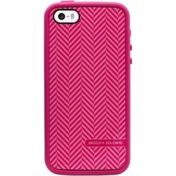 Body Glove MySuit Case for Apple iPhone 5/5S - Raspberry/Herringbone