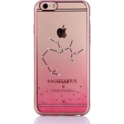 Luxurious Sagittarius iPhone 6/6S case with Swarovski crystals. TPU resistant to scratches.