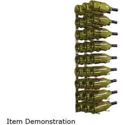 Epicureanist EP-WIRE3N 27 Bottle Metal Wine Rack (Nickel)