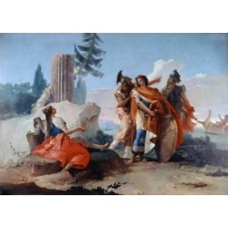 Posterazzi SAL260453 Armida Abandoned by Rinaldo C1755 Giovanni Battista Tiepolo 1696-1770 Italian Art Institute of Chicago Illinois USA Poster Print