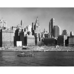 Posterazzi SAL25545419 Skyscrapers on the Waterfront Manhattan New York City New York USA Poster Print - 18 x 24 in.