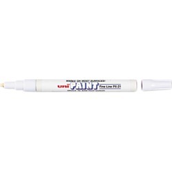 Sanford 63713 uni-Paint Marker, Fine Point, White