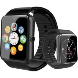 Touch Screen Bluetooth Smart Watch Fitness Activity Tracker Smartband Heart Rate Telemeter Calorie Counter Sleep Monitor Black