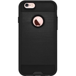 Amzer Tough Armor iPhone 6s Plus Case with Extreme Heavy Duty Protection and Air Cushion Techonology for iPhone 6s Plus/ iPhone 6 Plus - Black/ Black
