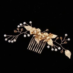Vintage Bridal Crystal Hair Comb Wedding Hair Accessories Party Prom
