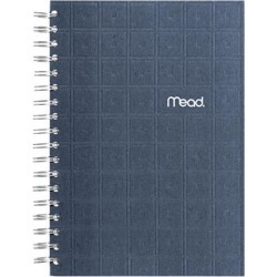 Mead 06674 Recycled Notebook, 6 X 9 1/2, 138 Sheets, College Ruled, Perforated, Assorted