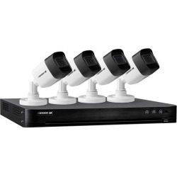 Defender Ultra HD 4K (8MP) Security Cameras System with 4 Ch. DVR w/ 1TB HDD and 4x 4K Resolution Night Vision Outdoor Cameras