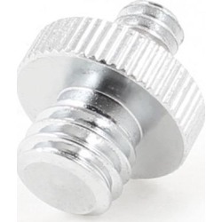 Global Bargains Camera 1/4' to 3/8' Male to Male Thread Flash Light Stand Screw Adapter