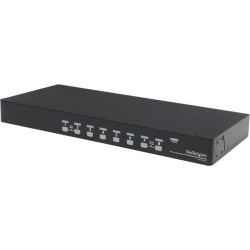 StarTech.com SV831DUSBU 8 Port 1U Rack Mount USB KVM Switch with OSD