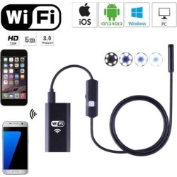 High Definition Wireless Endoscope WiFi Borescope Inspection Waterproof Camera