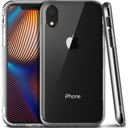 Vrs Design Crystal Bumper Clear Case Steel Silver for iPhone XR Cases