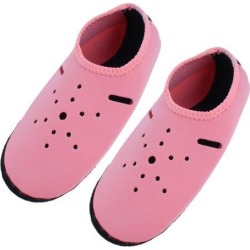 Water Sports Skin Scuba Snorkeling Neoprene Diving Socks Sand Volleyball Swimming Shoes Pink L