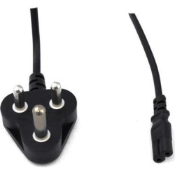 Regvolt Power Cord India IS1293 16A3 Male Plug Angled Down to IEC 60320-C7 Female 6 Feet 2.5a/250v