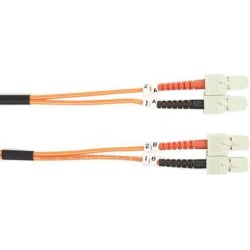 Black Box FO625-002M-SCSC Box 62.5-Micron Multimode Value Line Patch Cable, Sc-Sc, 2-M (6.5-Ft.) - Fiber Optic For Network Device - 6.56 Ft - 1.