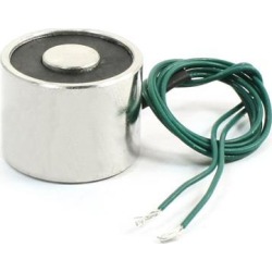 DC 12V 2.5Kg/5.5lb 20mm OD Electromagnet Magnet Solenoid Lift Holding