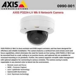 AXIS P3224-LV Network Camera - Monochrome, Color