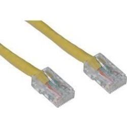 Cable Wholesale Cat 6 Ethernet Patch Cable, Bootless, 3 Foot - Yellow