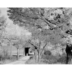 Posterazzi SAL255424066 USA New Hampshire Potter Place Covered Bridge Poster Print - 18 x 24 in.