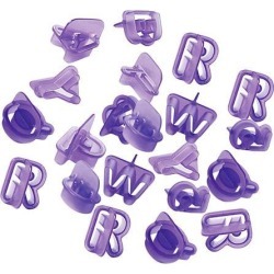 40x Alphabet Letter Number Fondant Cake Baking Mould Cookie Cutters