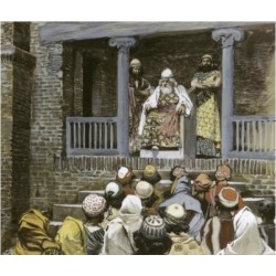 Posterazzi SAL999217 Samuel at Ramah James Tissot 1836-1902 French Jewish Museum New York USA Poster Print - 18 x 24 in.