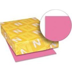 Astrobrights Colored Card Stock 65 lb. 8-1/2 x 11 Plasma Pink 250 Sheets