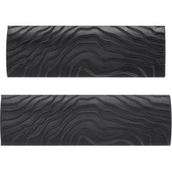 Wood Graining Rubber Grain Tool Pattern Wall Art Painting Decoration DIY Black MS8 2Pcs