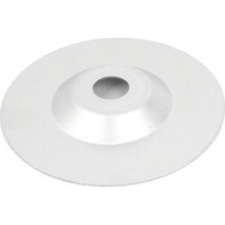 Unique Bargains 10cm 4' Dia Diamond Coated Glass Tile Cutter Grinding Wheel Disc Silver Tone