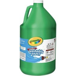 Washable Paint, Green, 1 Gal
