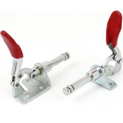 Unique Bargains 2 Pcs Quickly Holding U Shaped Bar 16mm Push Pull Toggle Clamp 301A 45Kg 99 Lbs