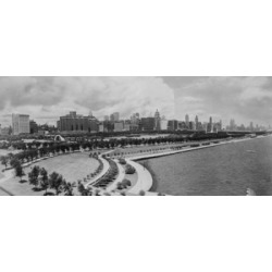 Posterazzi SAL25545117 High Angle View of a Park Grant Park Chicago Illinois USA Poster Print - 18 x 24 in.