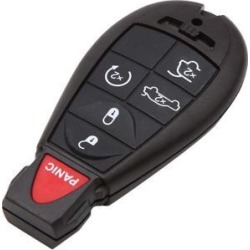 7 Button Black Car Remote Contorl Key Case Shell Protective Cover for Chrysler