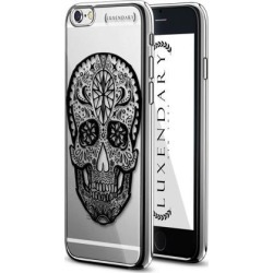 LUXENDARY MEXICAN SKULL DESIGN CHROME SERIES CASE FOR IPHONE 6/6S PLUS