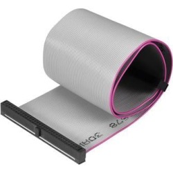 IDC Wire Flat Ribbon Cable FC/FC Female Connector A-type 60Pins 1.27mm Pitch 20cm Length