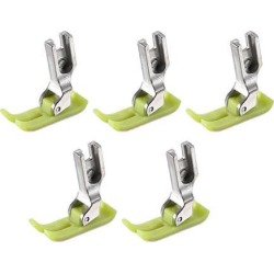 MT18 Industrial Sewing Machines Extra Thin Precise Presser Foot Compatible with Brother, Singer, Juki, etc 5pcs