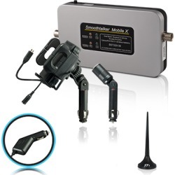 SmoothTalker MobileX 30dB Cellular Booster with Universal Charging Holder and 3' Magnetic Antenna