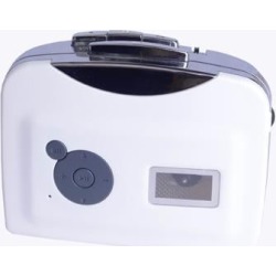 New Portable USB Cassette Tape to MP3 Converter Capture Audio Music Player (White)