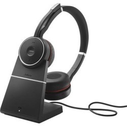 Jabra Evolve 75 Stereo MS with Charging Stand and Link