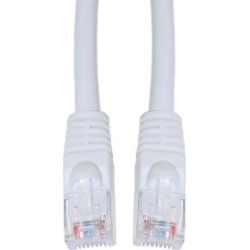 Offex Cat6 Ethernet Patch Cable, Snagless/Molded Boot, 10 foot - White