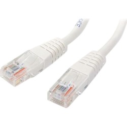 StarTech M45PAT15MWH 49.21 ft. Cat 5e Cable