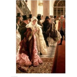 Posterazzi BALBAL15508LARGE The Woman of Fashion Poster Print by James Jacques Joseph Tissot - 24 x 36 in. - Large