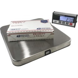 OPTIMA HOME SCALES COMMANDER BT SHIPPING WEIGH SCALE BLACK / SILVER