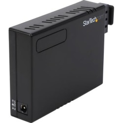 StarTech.com MCM110SC2P 10/100 Multi Mode Fiber to Ethernet Media Converter SC 2km with PoE
