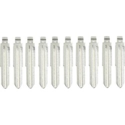 Uncut Emergency Remote Key Blank Blade Replacement for Chevrolet Epica 10pcs