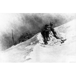 Posterazzi SAL99587045 Reaching the Summit of the Chimborazo Ecuador in 1880 by Unknown Artist Poster Print - 18 x 24 in.