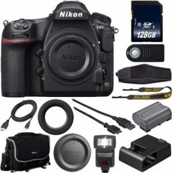 Nikon D850 DSLR Camera (Body Only) + 128GB SDXC Class 10 Memory Card + External Flash + Mini HDMI Cable + Universal Wireless Remote Shutter Release +