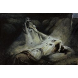 Posterazzi SAL999207 Ruth & Boaz James Tissot 1836-1902 French Jewish Museum New York City Poster Print - 18 x 24 in.